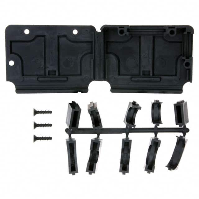 207473-2 TE Connectivity AMP Connectors  Gusci posteriori per connettori D-Sub a forma di D